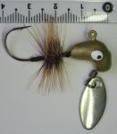 Джиг-головка Інстинкт "Кобилка з гривою" та пелюсткою №5 - 7,3 г - 40 мм