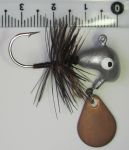 Джиг-головка Інстинкт "Кобилка з гривою" та пелюсткою №8 - 5,5 г - 36 мм