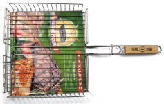 Решітка Барбекю Grand Picnic нержавейка 390x350 мм