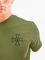 Футболка армійська зі знаком ЗСУ з коротким рукавом - Олива