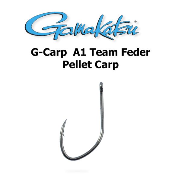 Гачок Gamakatsu A1 Team Feeder Pellet Carp - 10 шт/уп