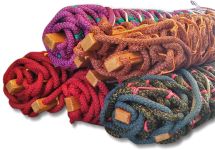 Гамак плетений посилений - Мотузка Ø16 мм - 130x200 см - Бірюзовий