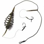 Готовая снасть Спутник №6 - Карп-карась - Кормушка конус