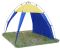 Тент-палатка для пляжу - Сонцезахисний - Жовто-синій