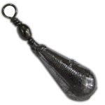 Вантаж "Крапля" з вертлюгом - Вантаж з вертлюгом свинцевий - Упаковка 50 шт.