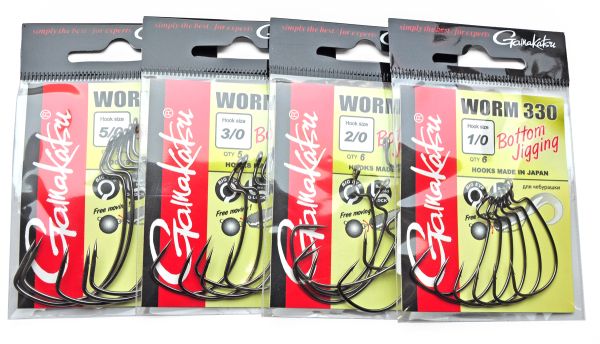 Гачок Gamakatsu Worm 330 Bottorn Jigging