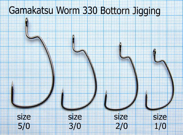 Гачок Gamakatsu Worm 330 Bottorn Jigging