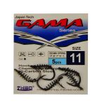 Гачок Zhibo Gama Iseama Spring - З пружиною під мастирку - 5 шт/уп