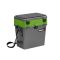 Ящик для зимової риболовлі Тонар Барнаульський Helios - Сіро-зелений