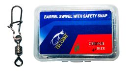 Карабін з вертлюгом Globe - Американка - №4 - 100 шт/уп