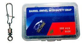 Карабін з вертлюгом Globe - Американка - №5 - 200 шт/уп