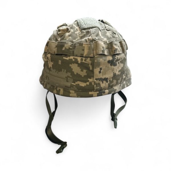 Каска-шолом - Каска-2М - З чохлом та сумкою - Бойовий - Балістичний - Повнорозмірний - З покриттям ММ-14 - Піксель