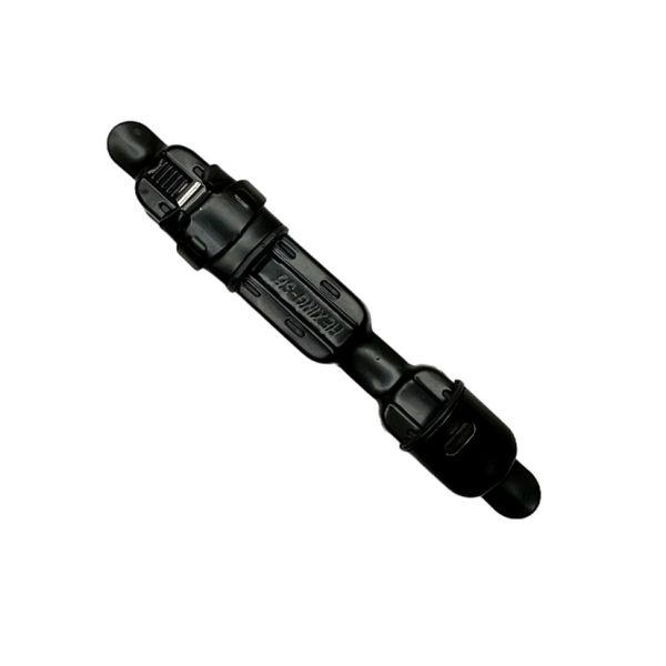 Котушкотримач для вудки - 12 см - З гумовою вставкою - Чорний