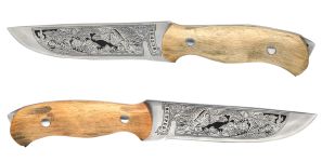 Ніж Кизляр Туристичний-обробний "Яструб"