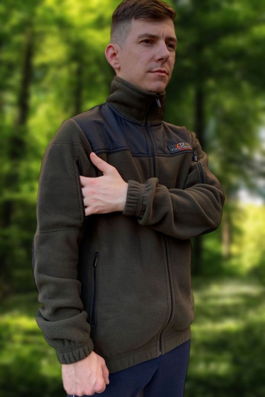 Кофта флісова Carpe Diem "Best Friend" - Хакі