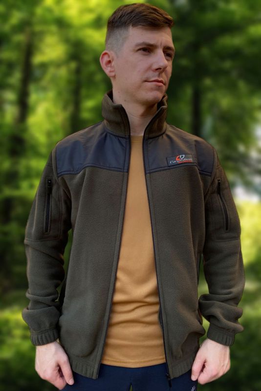 Кофта флісова Carpe Diem "Best Friend" - Хакі