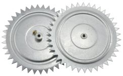 Комплект коліс для торпеди - 2 колеса з болтами