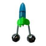 Дзвіночок подвійний з прищіпкою "Світлячок" - На батарейці - Синій – 1 шт.