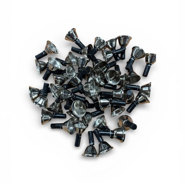 Дзвіночок із сталі з гумовим кріпленням - 1 шт.