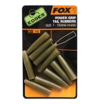 Конуси для безпечної кліпси Fox EDGES Surefit Tail Rubbers - Розмір 7 - Trans Khaki - 10 шт/уп