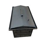 Коптильня гарячого копчення - Велика - 510x300x260 мм - Сталь 1 мм