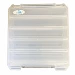 Коробка Briz 067 - Двостороння - Для воблерів та блешень - 10 вічок - Прозора