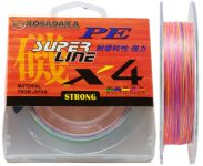 Шнур Kosadaka PE Super Line X4 - Multicolor - 150 метрів