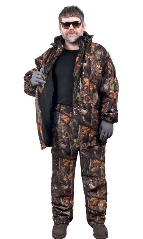 Костюм демісезонний для риболовлі та полювання - Anvi -5 ° C - Дуб Осінь - тканина Алова