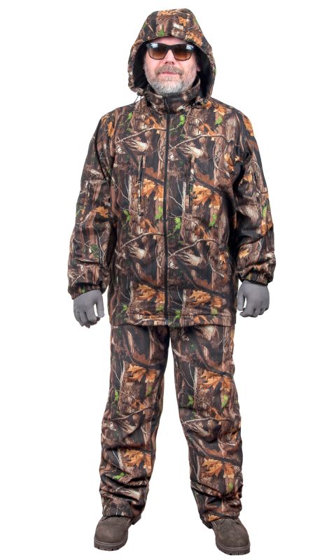 Костюм демісезонний для риболовлі та полювання - Anvi -5 ° C - Дуб Осінь - тканина Алова