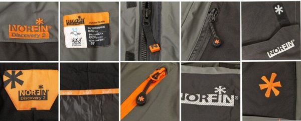 Костюм зимовий Norfin Discovery 2 - Сірий - до -35°C