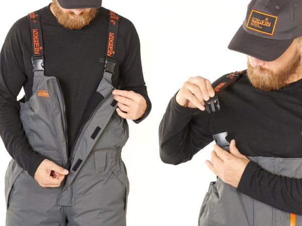 Костюм зимовий Norfin Discovery 2 - Сірий - до -35°C