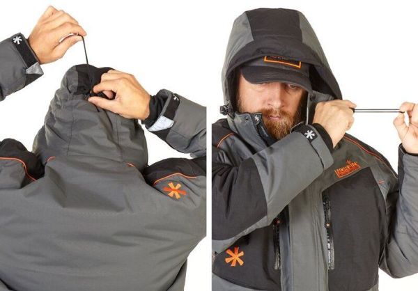 Костюм зимовий Norfin Discovery 2 - Сірий - до -35°C