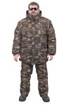 Костюм зимовий для риболовлі та полювання - Anvi -25°C - Клітинка-Ліс - тканина Алова