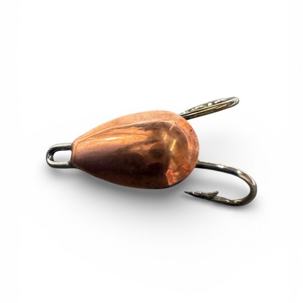 Мормишка Коза АІР - Паяна - Для зимової риболовлі - Мідь - 10 шт/уп