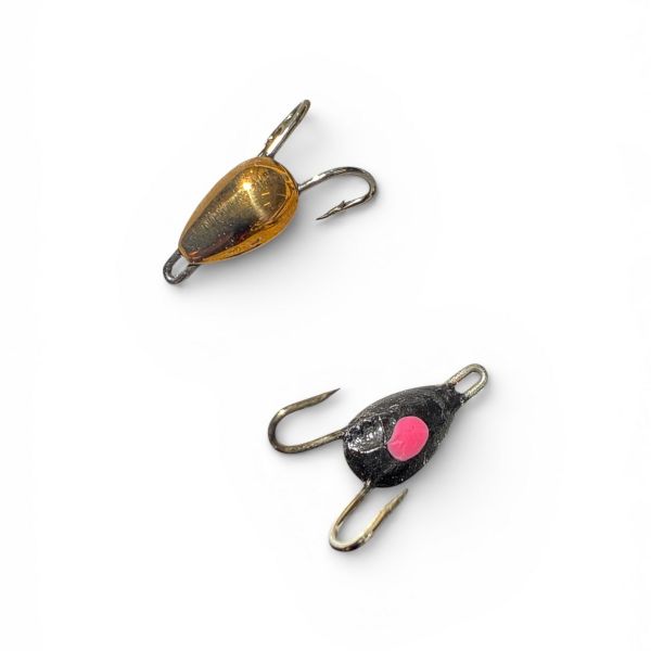 Мормишка Коза АІР - Паяна - Для зимової риболовлі - Золото - 50 шт/уп