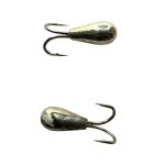 Мормишка Вольфрамова Hayabusa Коза - З вушком - Срібло