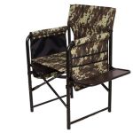 Крісло розкладне Ралф "Режисер" з полицею з дерева - Камуфляж