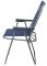 Кресло раскладное Vista - Отдых XL - 40x56x86 см - Синий - 4820227320097