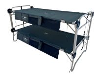 Ліжко туристичне складне універсальне Arm-O-Bunk - Двоярусне - 3в1 з органайзерами - З чохлом