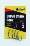 Гачок короповий Anvi Curve Shank Hook №2 - 10 шт/уп