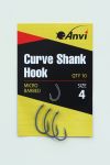 Гачок короповий Anvi Curve Shank Hook №4 - 10 шт/уп