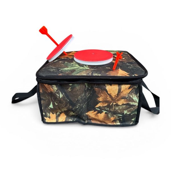 Кружки рибальські - Неоснащені - Посилені (трійник) - 20 штук + Сумка Дубок