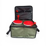 Кружки рибальські - Неоснащені - Посилені (трійник) - 20 штук + Сумка Хакі