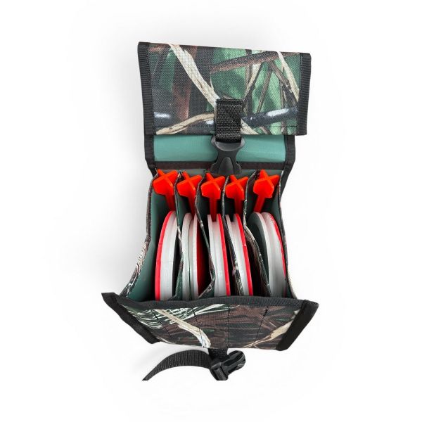 Кружки рибальські - Неоснащені - Посилені - 5 штук + Сумка Очерет