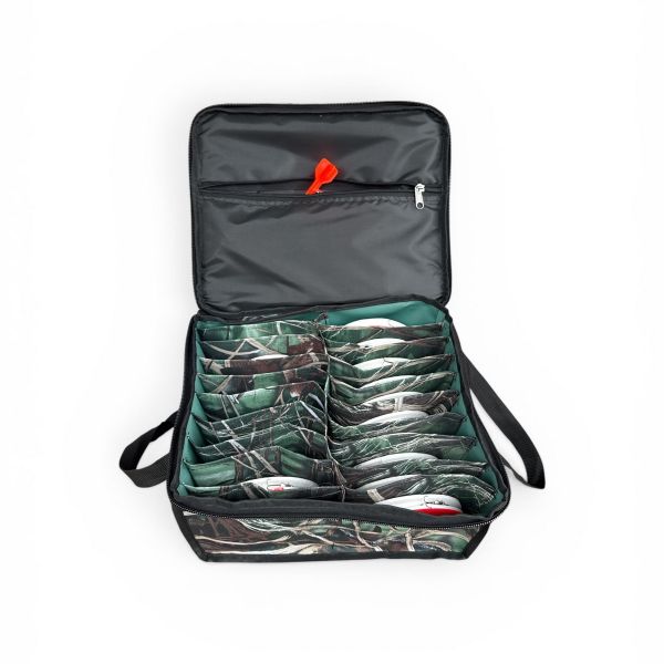 Кружки рибальські - Оснащені - Посилені (трійник) - 20 штук + Сумка Очерет