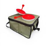 Кружки рибальські - Оснащені - Посилені (трійник) - 20 штук + Сумка Хакі