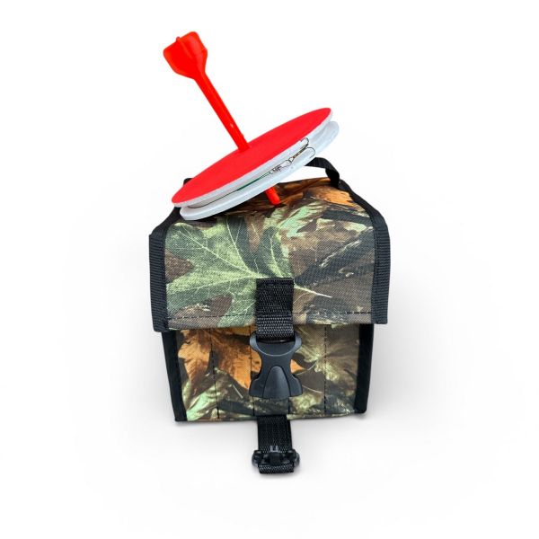 Кружки рибальські - Оснащені - Посилені (трійник) - 5 штук + Сумка Дубок