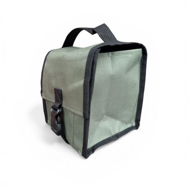 Кружки рибальські - Оснащені - Посилені (трійник) - 5 штук + Сумка Хакі