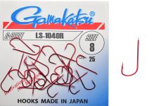 Гачок Gamakatsu LS-1040R (RED) - 25 шт/уп