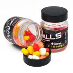 Силіконова кукурудза Carp Balls Anvi у дипі - Color Mix - Плаваюча - Tutti Frutti